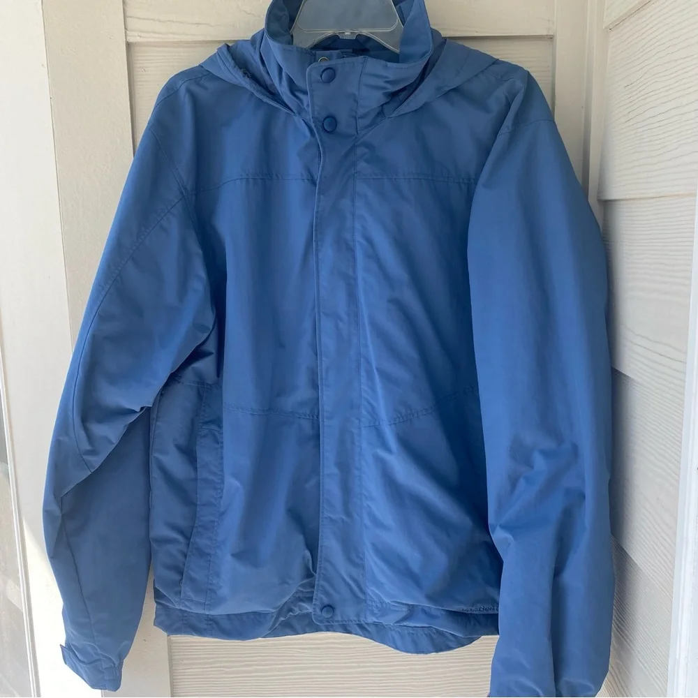 L.L. Bean Men’s blue and gray 3 in 1 jacket/coat. Medium. - Picture 10 of 14